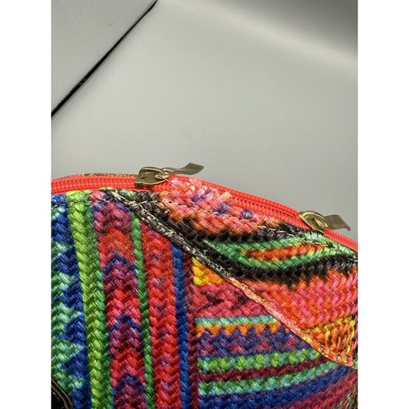 Colorful Mexican Folk Art Tote Bag with Doll Design & Floral Print - Picture 9 of 9